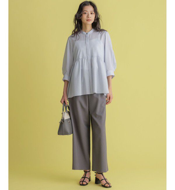 組曲「ニューリヨセルシャーティングペプラム ブラウス」|シャツ・ブラウス|