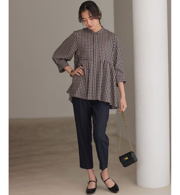 組曲「ニューリヨセルシャーティングペプラム ブラウス」|シャツ・ブラウス|