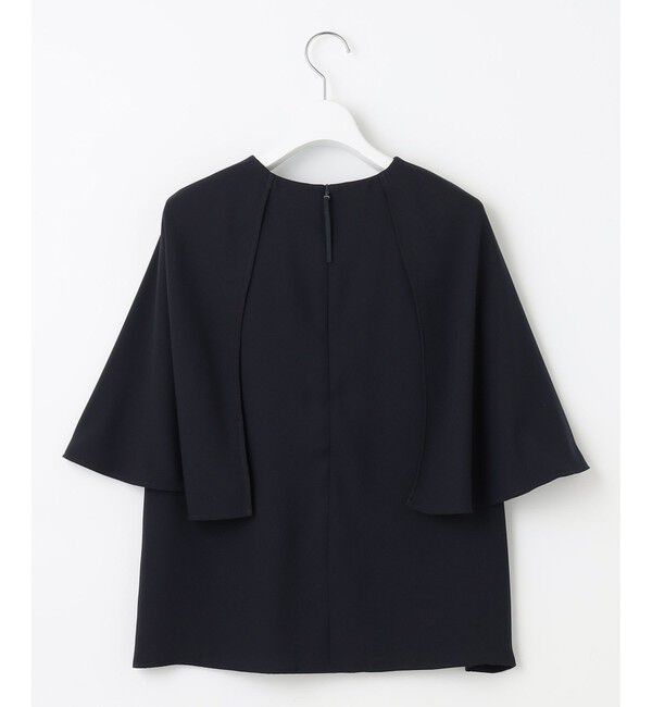 自由区「【洗える】バックサテンジョーゼット  ブラウス」|シャツ・ブラウス|