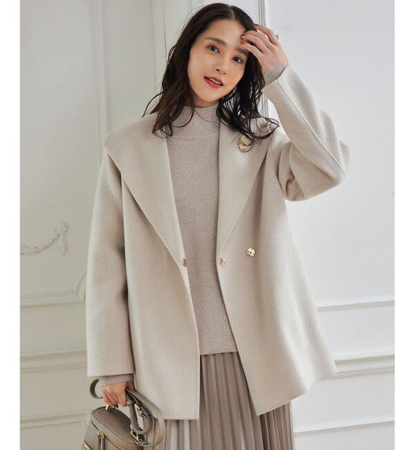 自由区「ウールリバーショート コート」|その他|ﾍﾞｰｼﾞｭ