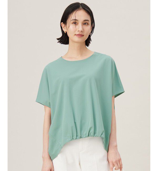 自由区「【接触冷感・UVカット・吸水速乾・抗菌防臭・洗える】ハイカウントフォルム Tシャツ」|Tシャツ・カットソー|ﾌﾛｽﾃｨｸ