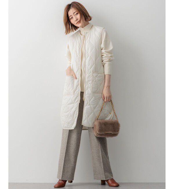 23区「【撥水加工】中綿 パディング ジレ」|その他|