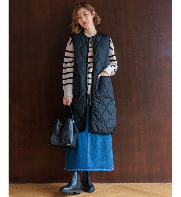 23区「【撥水加工】中綿 パディング ジレ」|その他|