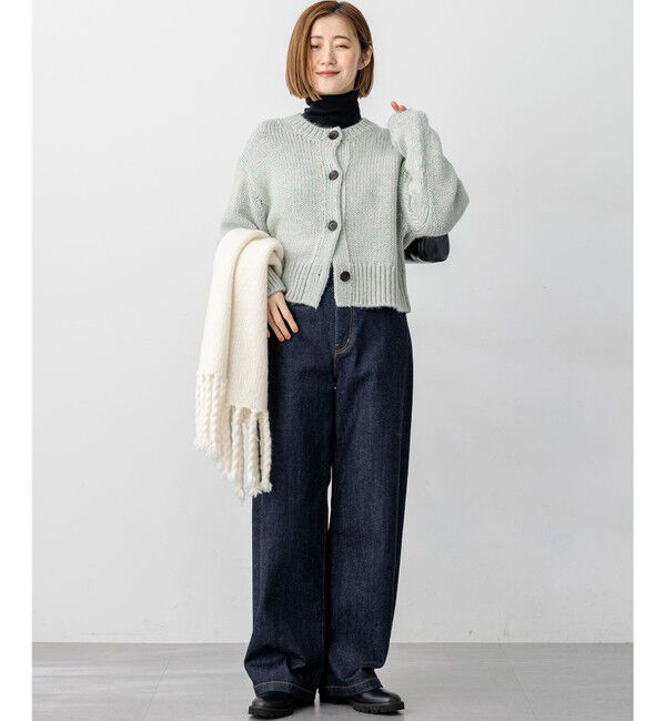 23区「【洗える】カラーミックス カーディガン」|カーディガン|