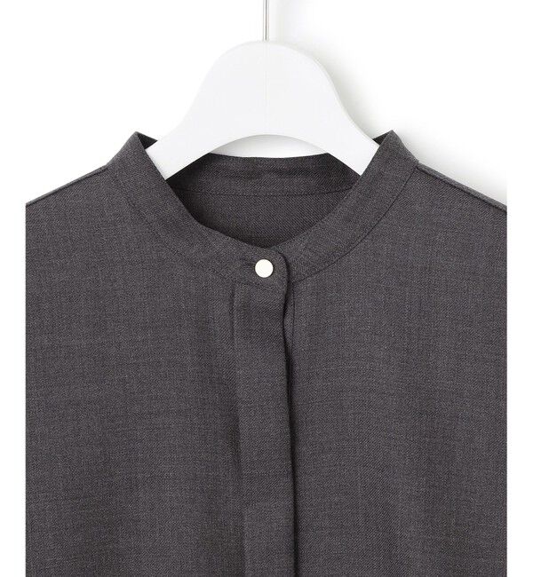 23区「【洗える】TWビエラ イレギュラーヘム ブラウス」|シャツ・ブラウス|