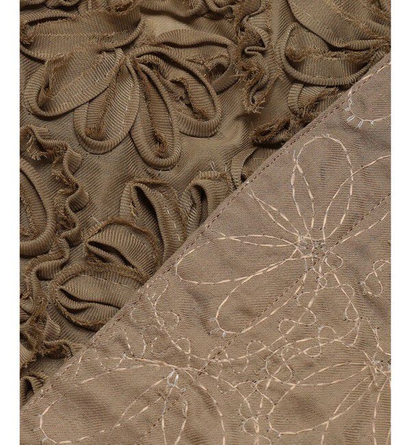 23区「リボンエンブロイダリー キャミソール」|キャミソール|