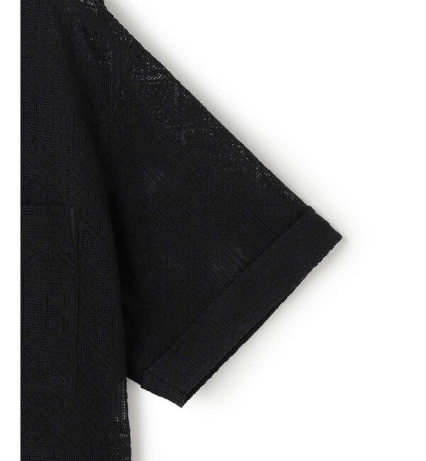 23区「【SLOW/一部店舗限定】モチーフレース 半袖 シャツ」|シャツ・ブラウス|