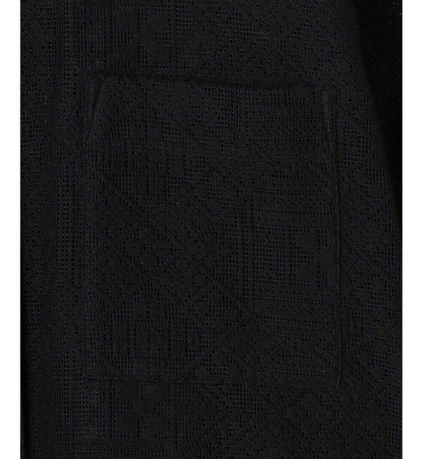 23区「【SLOW/一部店舗限定】モチーフレース 半袖 シャツ」|シャツ・ブラウス|