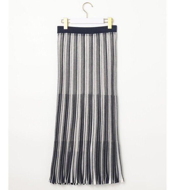 any SiS「【セットアップ可】シアーマルチカラーニット スカート」|スカート|