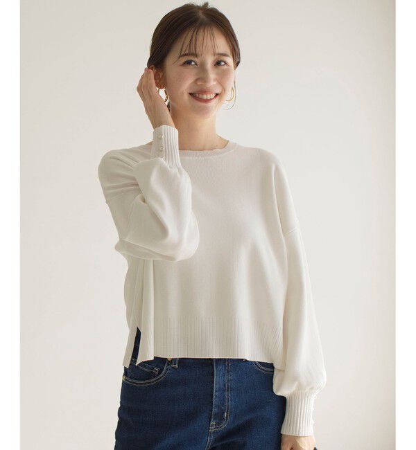ANY SIS「【花粉対策】ドルマン ニット」|ニット・セーター|オフ