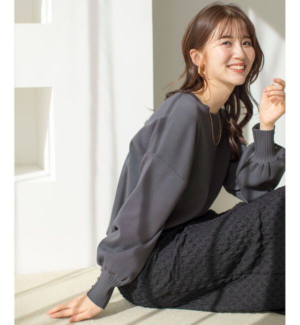 ANY SIS「【花粉対策】ドルマン ニット」|ニット・セーター|