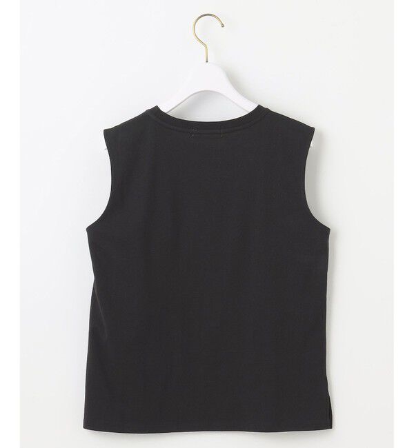 ANY SIS「【洗える】ノースリーブロゴ Tシャツ」|Tシャツ・カットソー|