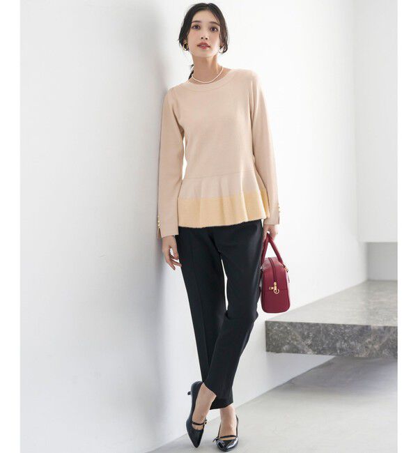 ANY SIS「ビューティサーモ2WAYストレッチ テーパードパンツ」|その他|