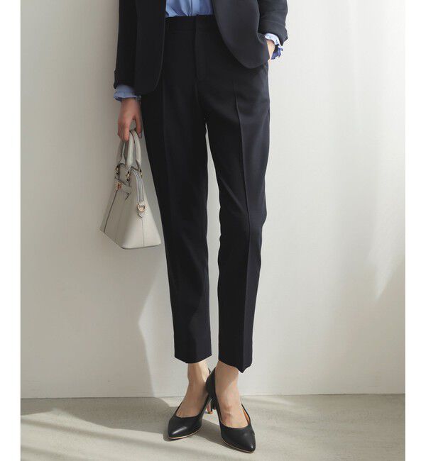 ANY SIS「ビューティサーモ2WAYストレッチ テーパードパンツ」|その他|ネイビー