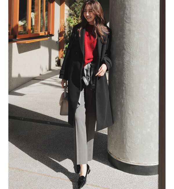 ANY SIS「ビューティサーモ2WAYストレッチ テーパードパンツ」|その他|