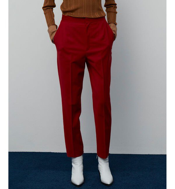 BEIGE,「MINIMES / クロップドパンツ」|スラックス|Red