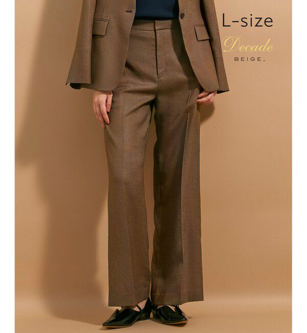 BEIGE,「【L-size】CAROLE / ワイドパンツ」|その他|Mocha