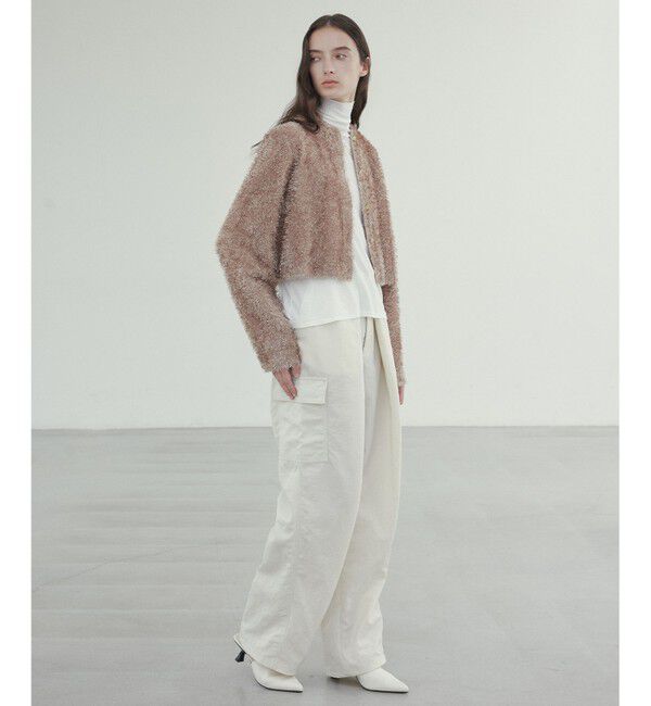 BEIGE,「【GISELe 4月号掲載】KOCHIA / ファージャカードクルーネックブラウス」|ニット・セーター|