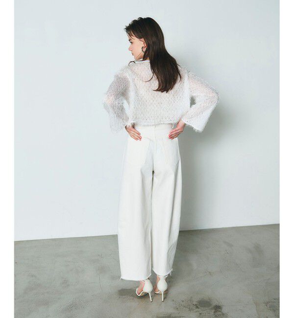 Diagram「ラメフリンジカットトップ」|Tシャツ・カットソー|