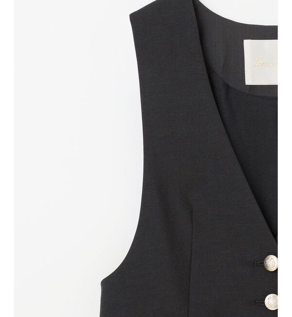 Grace Class「リネン混ツイルジレ」|ベスト・ジレ|