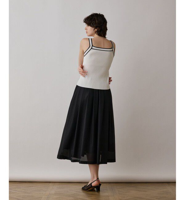 GRACE CONTINENTAL「バイカラーリブニットトップ」|その他|