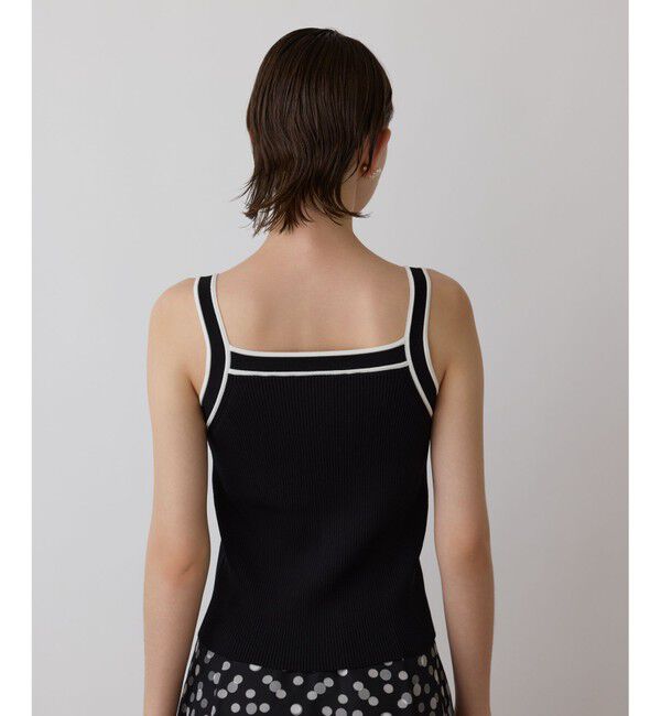 GRACE CONTINENTAL「バイカラーリブニットトップ」|その他|