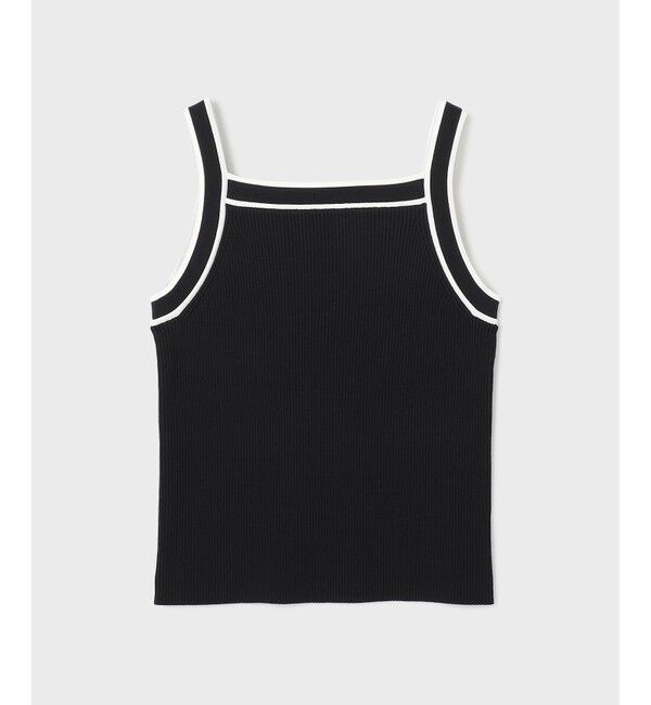 GRACE CONTINENTAL「バイカラーリブニットトップ」|その他|