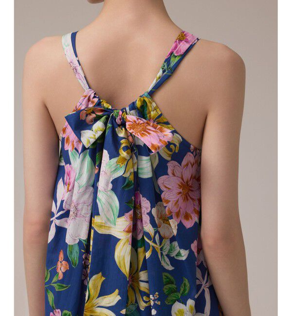 GRACE CONTINENTAL「フラワープリントキャミドレス」|ワンピース|