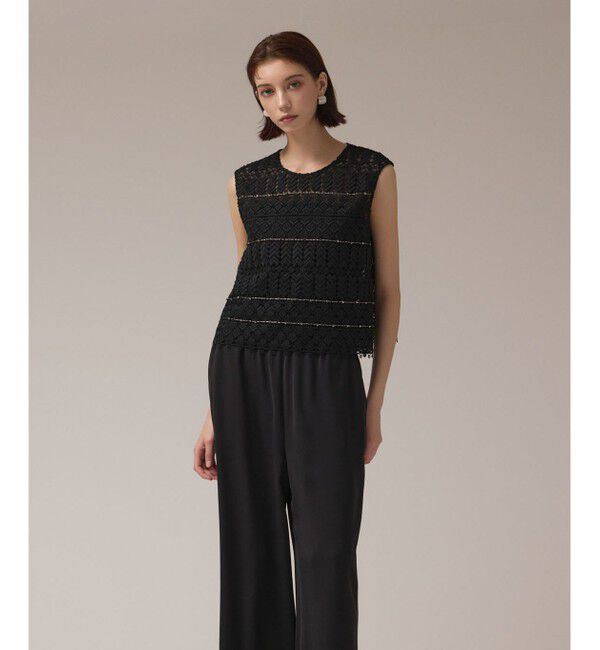 GRACE CONTINENTAL「キカレースビジュートップ」|その他|ブラック