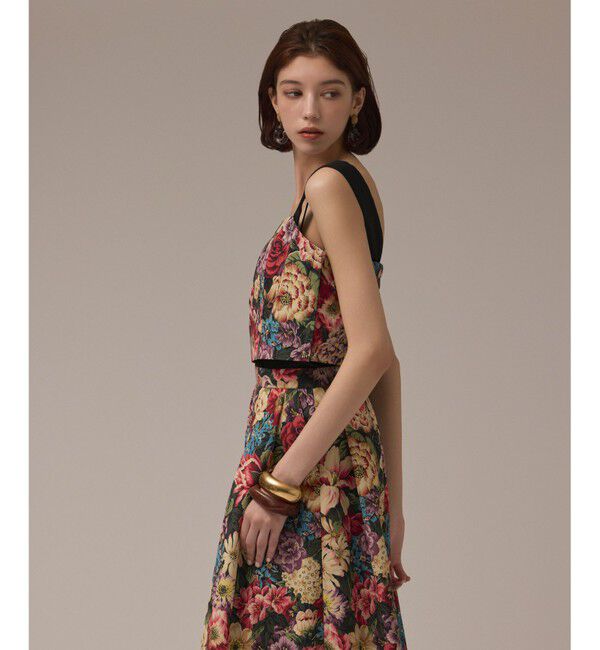 GRACE CONTINENTAL「アンティークフラワーベアトップ」|その他|