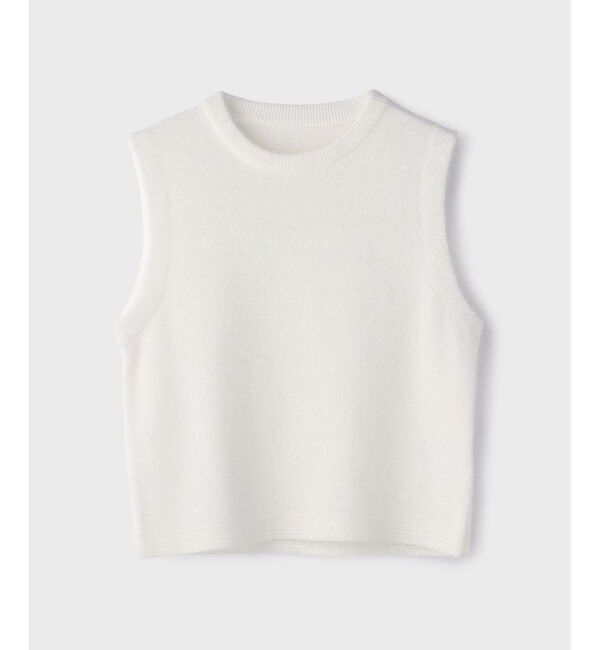 GRACE CONTINENTAL「ラメフェザ－ニットトップ」|その他|