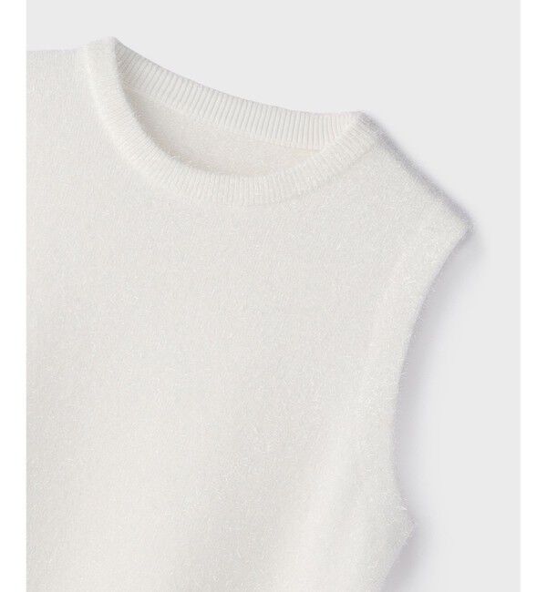 GRACE CONTINENTAL「ラメフェザ－ニットトップ」|その他|