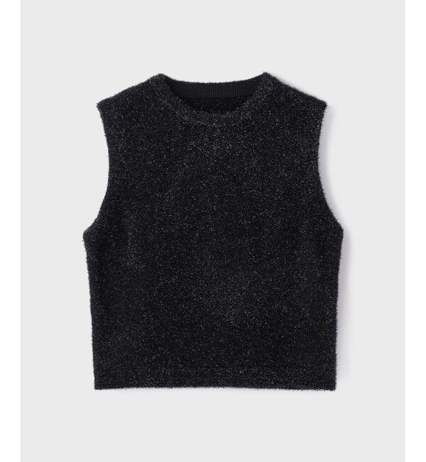 GRACE CONTINENTAL「ラメフェザ－ニットトップ」|その他|