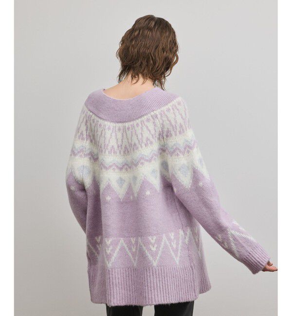 GRACE CONTINENTAL「フェアアイルニットトップ」|ニット・セーター|