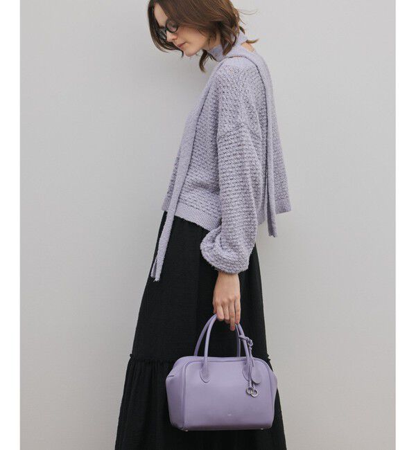 GRACE CONTINENTAL「メッシュオーバーニットトップ」|ニット・セーター|