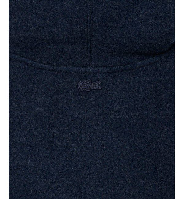 LACOSTE「ダブルフェイスルーズフィットフーディー メランジ プルオーバーパーカー」|パーカー|