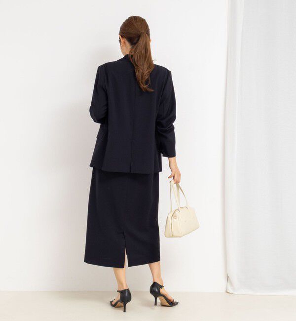 NOLLEY'S「ウォッシャブルエコボイルテーラードジャケット」|テーラードジャケット|