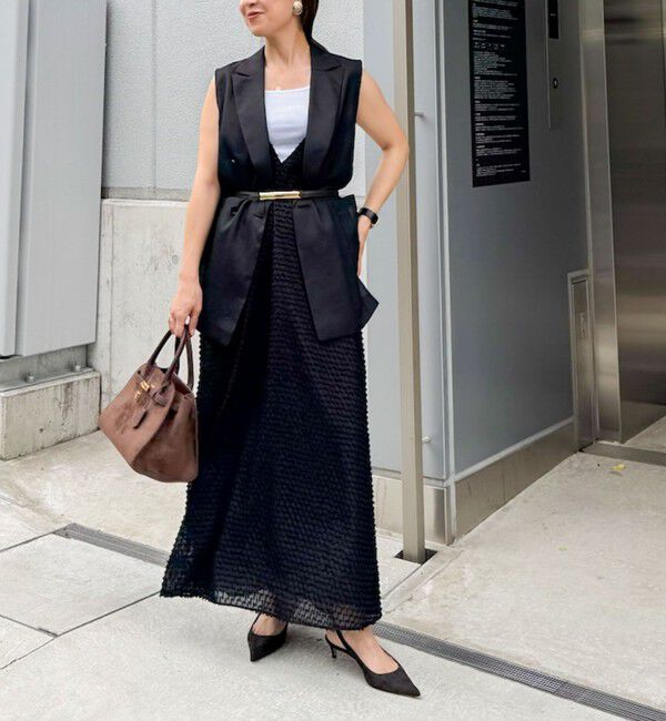 NOLLEY'S「リネン風シアージレ」|ベスト・ジレ|