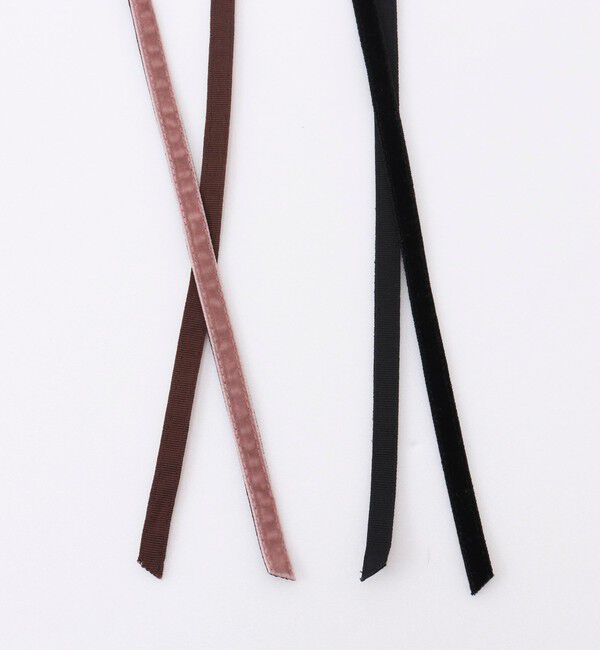 NOLLEY'S「【JENNIFER OUELLETTE/ジェニファーオレット】ベロアｘグログランアレンジカチューシャ」|カチューシャ|