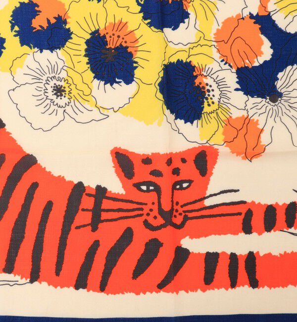 NOLLEY'S「W/Sプリントストール」|ストール|