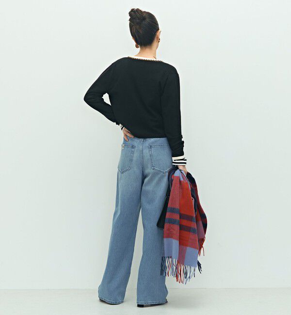 NOLLEY'S「チェーンブレードVネックカーディガン」|カーディガン|