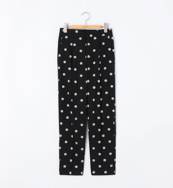 NOLLEY'S「ウォッシャブルストレッチドットジャガードテーパードパンツ」|その他|