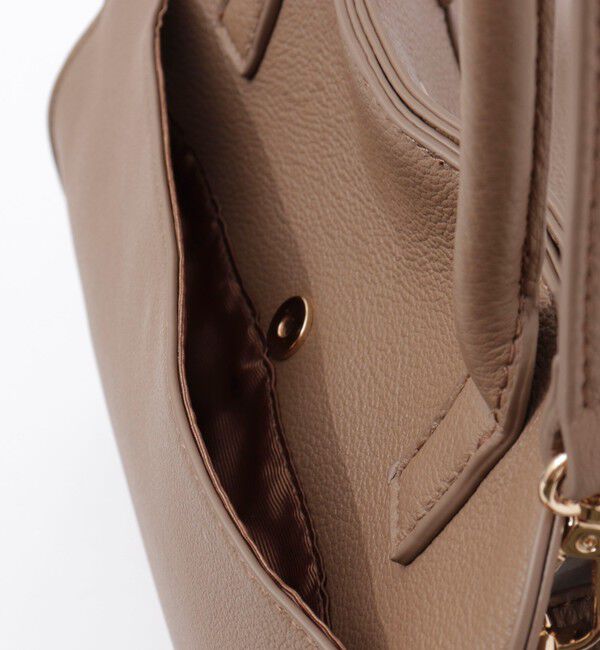 NOLLEY'S sophi「ひねり金具付きサイドクロストートバッグ」|ショルダー・メッセンジャー|