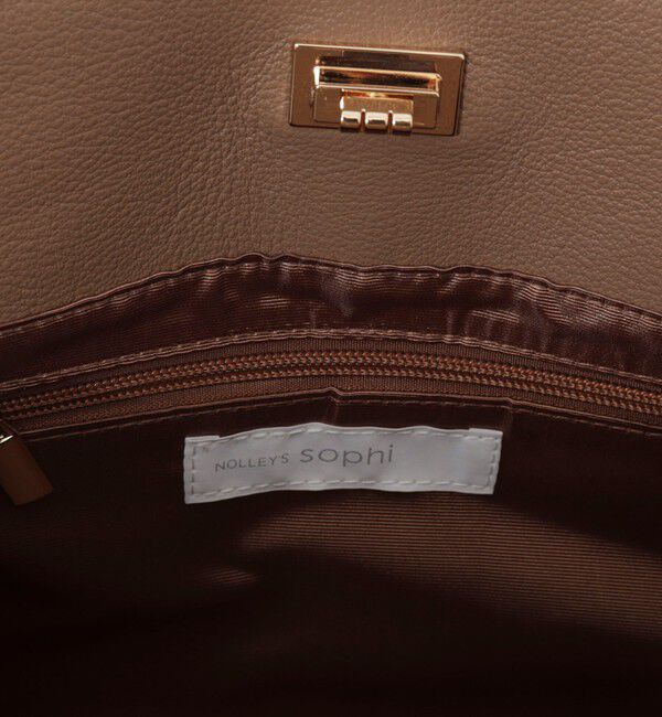 NOLLEY'S sophi「ひねり金具付きサイドクロストートバッグ」|ショルダー・メッセンジャー|