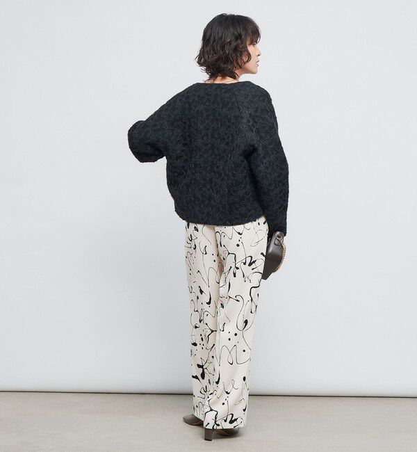 NOLLEY'S「レースコンビニットブルゾン」|カーディガン|