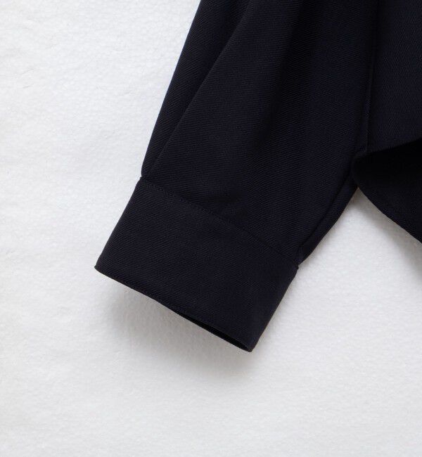 NOLLEY'S sophi「ウォッシャブルウール混ビエラショートシャツ」|シャツ・ブラウス|