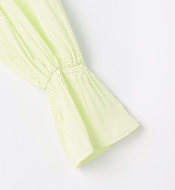 NOLLEY'S「ウォッシャブル2WAY割繊衿フリルブラウス」|シャツ・ブラウス|