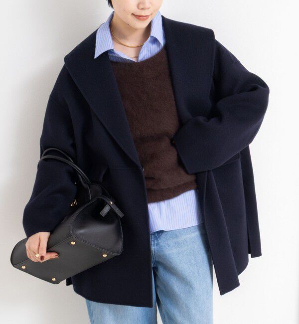 NOLLEY'S sophi「SUPER140リバーショールコート」|その他|