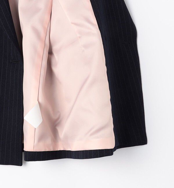 NOLLEY'S「ウォッシャブルウール調ダブルジャケット」|テーラードジャケット|