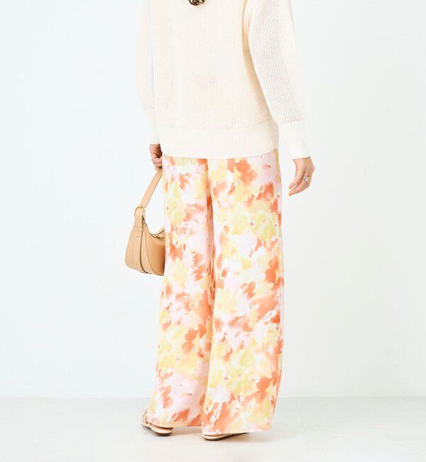 NOLLEY'S sophi「ウォッシャブルブラープリントイージーパンツ」|その他|